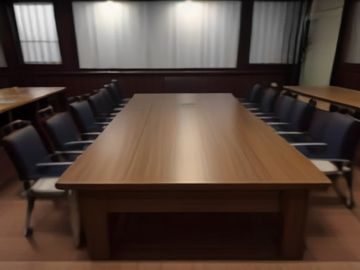 日本CERO评级委员会会议现场，专家围坐讨论游戏内容分级标准，背景为专业会议室